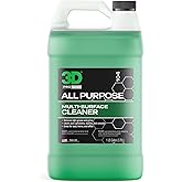 3D All Purpose Cleaner – High-Performance Interior & Exterior Car Cleaner for Vinyl, Leather, Plastic, Fabric, Carpet & More - 1 Gallon