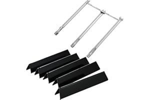 OKLAGARDEN 7636 Flavorizer Bars 68950 Burner Replacement for Weber Spirit II E-310 GS4 Grill Parts Weber Spirit 300 Series E310 E320 E330 Grill Replacement Parts Weber 69787 69797 Spirit 2 Grill Part Burner Tube