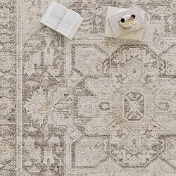 PureCozy Vintage Area Rug 6x9 Large Bedroom Rug