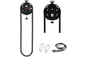 Suspension Endless Rope Pulley System,13 FT Nylon Rope, Home Gym Infinity Rope for Interval Resistance Training,Pulley System