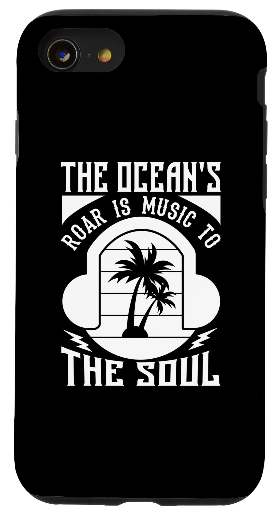 iPhone SE (2020) / 7 / 8 The Ocean's Roar Is Music To The Soul - Funny Surfer Case