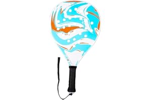 Colaxi Beach Tennis Padel Racket EVA Filling Paddle Tennis Racquet Carbon Fiber Surface for Junior