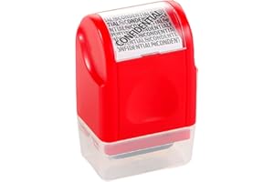 Security Stamp Roller - Long-Lasting Safety,Id Protection Privacy Roller Stamp | for Home Office Daily Travel Protects Mail T