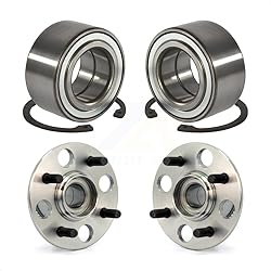 Front Rear Wheel Bearing And Hub Assembly Kit For