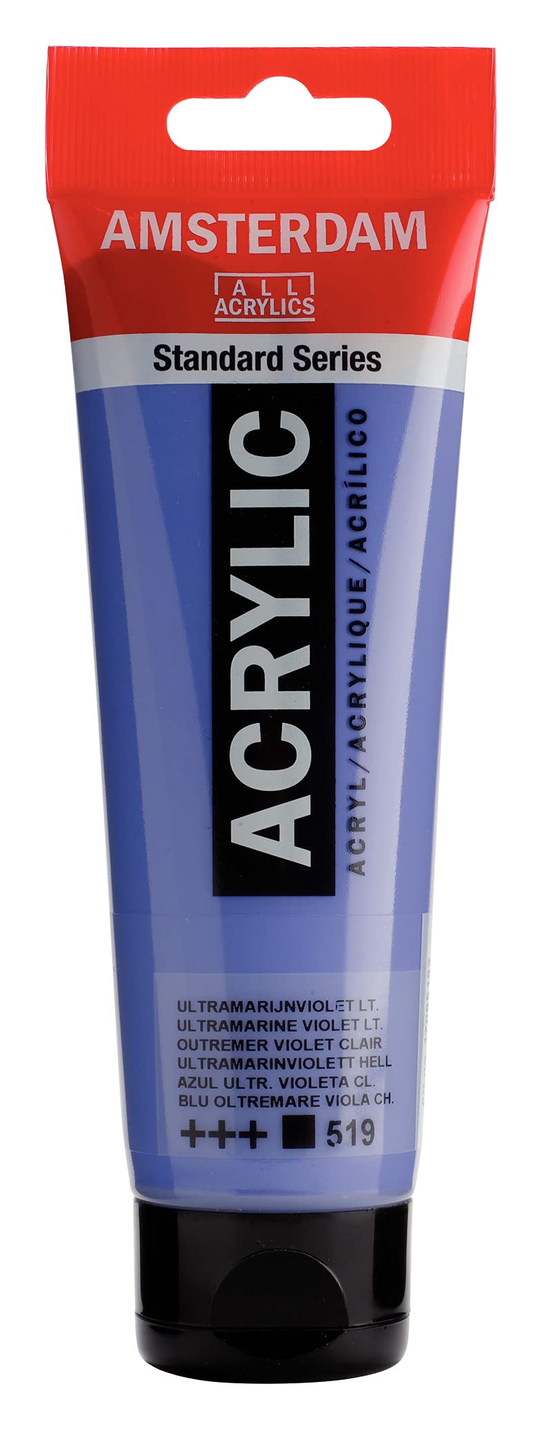 Amsterdam Standard Series Acrylic Tube 120 ml Ultramarine Violet Light 519 (17095192) — image 1