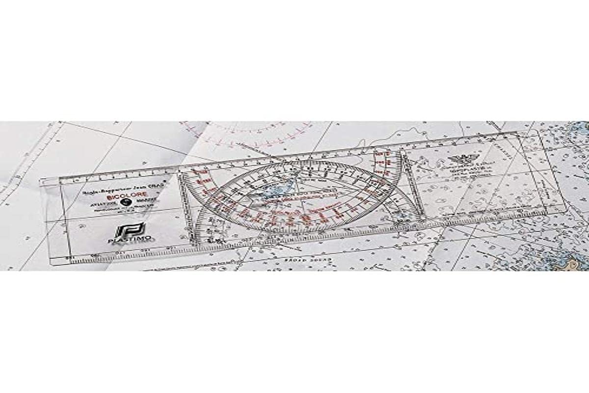 BICOLOUR CRAS NAVIGATION PLOTTER