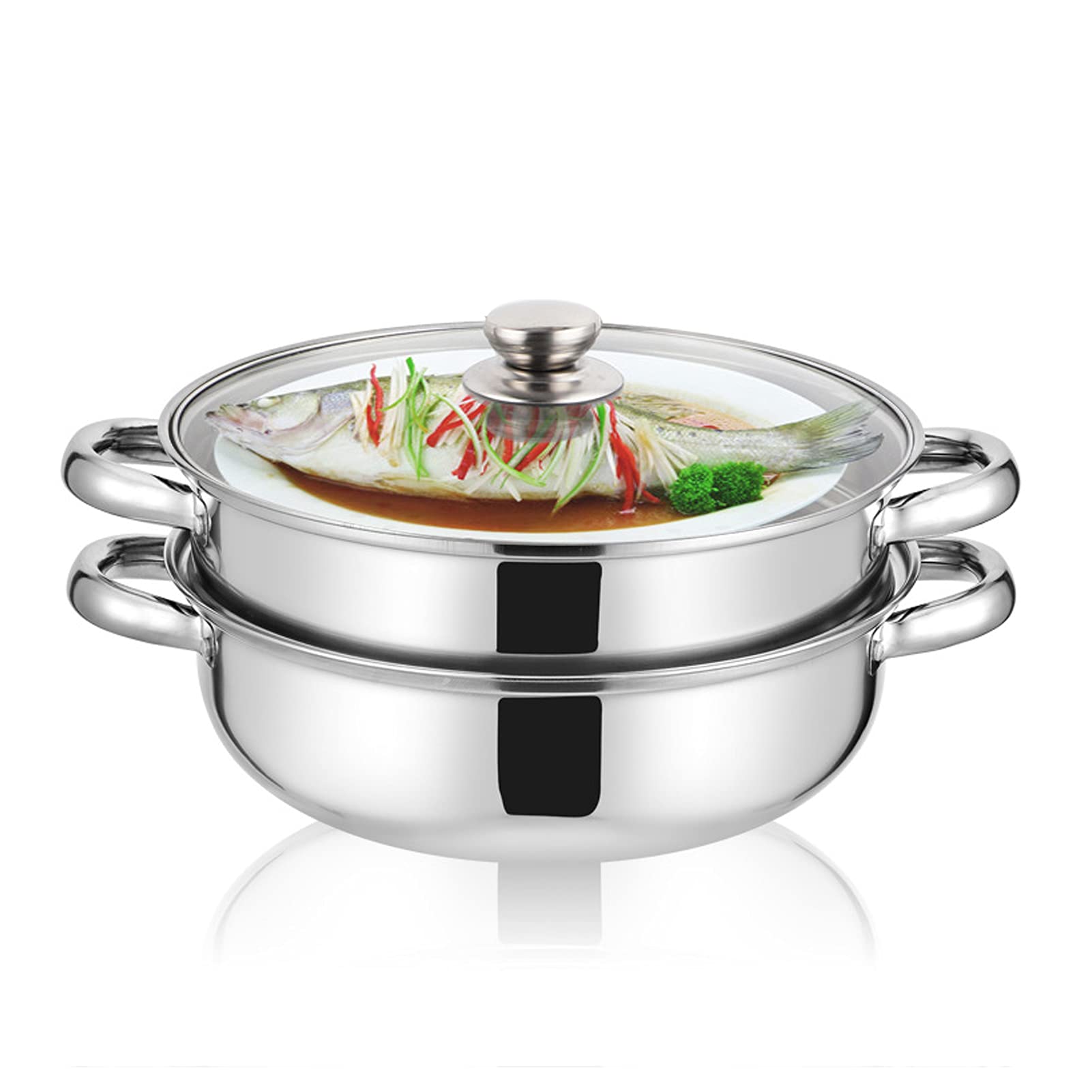 steam Pot, steam Pot for Stainless cookware, Kitchen Bread Household Steaming Bread