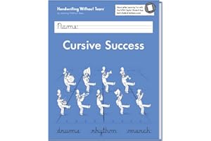 Learning Without Tears - Cursive Success Student Workbook, Current Edition - Handwriting Without Tears Series - 4th Grade Writing Book - Cursive Writing, Language Arts Lessons - For School or Home Use
