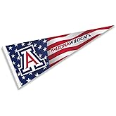Arizona Wildcats Nation USA Stars and Stripes Pennant Pennant Banner Flag