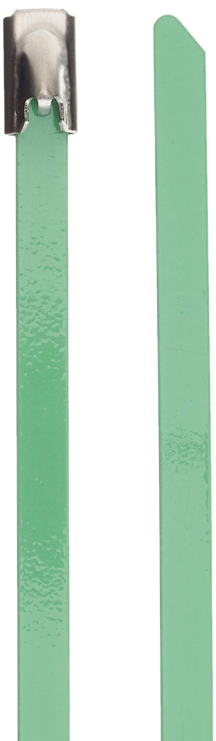 DeLock Stainless Steel Cable Ties L 200 x W 4.6 mm Green Pack of 10