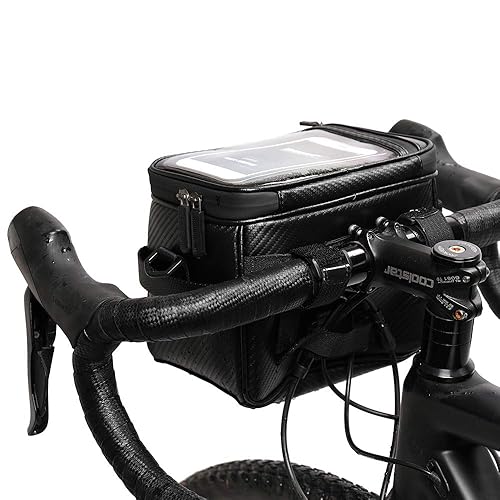 Rhinowalk Bike Handlebar Bag, Bike Front Bag Road Bike Bag Bike