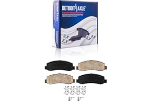 Detroit Axle - Front Brake Pads for 2005-2012 Ford F-250 Super Duty F-350 Super Duty 2010-2012 Ford F-450 SD Ceramic Brakes P
