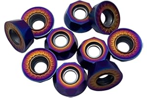 LAHDYFHOE GBJ 10pcs RPMT1204 M0E-JS R6 Lathe Quenched Turning Inserts Round Nano coating carbide inserts Cutting Tools especially for hard steel parts on SRDCN Turning holder using (RPMT1204MOE-JS ZM1135)