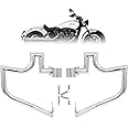 Kinglemc Crash Bar Engine Guard Highway Freeway Bar for Indian Scout 2015-2023 Scout Bobber ABS 2018-2023 Scout Sixty 2016-2023 (Chrome)