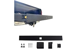 OLLTOZ Rear Tailgate Molding Top Trim Compatible with Ford F150 2015-2020 Flexible Flex Step Center Cap Protector Cover w/Release Button Replaces FL3Z9940602B FO1904135