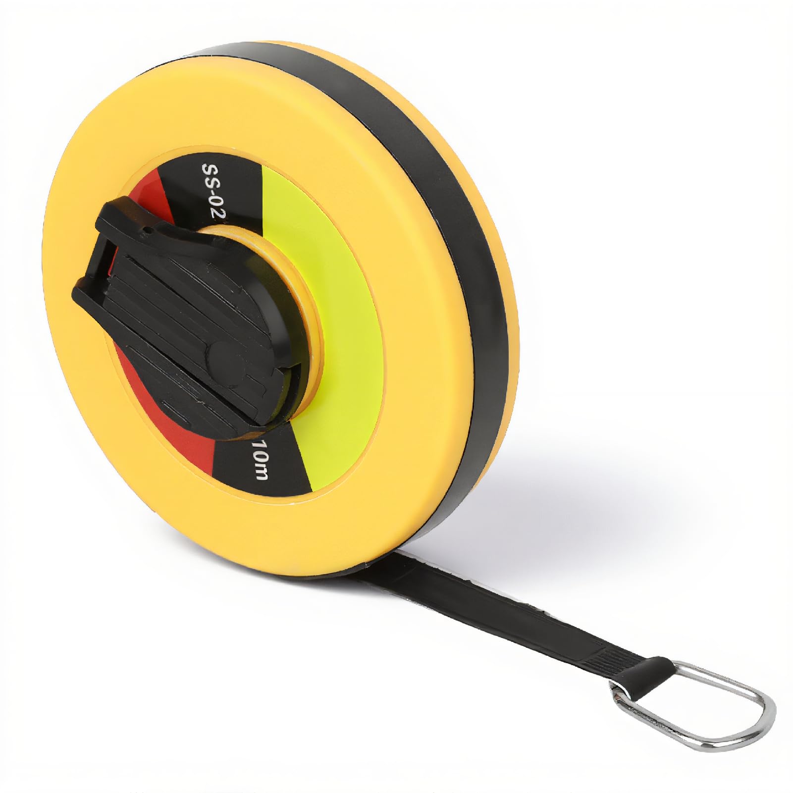 ASHATA Tape Measure, 10m/15m /20m/30m Optional Measuring Range, Fiberglass Professional Tape Measure, for Survey for Roads, Railways, Electricity, Construction (10cm), RICH8VZGP7DF9U-01