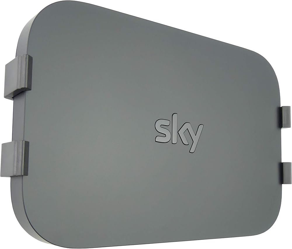Q-View Sky Q Mini Wall Mount Clip Bracket Made in UK