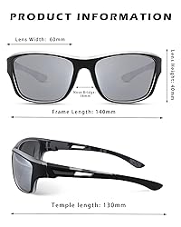 Pro Acme Polarized Sport Sunglasses for Men Women