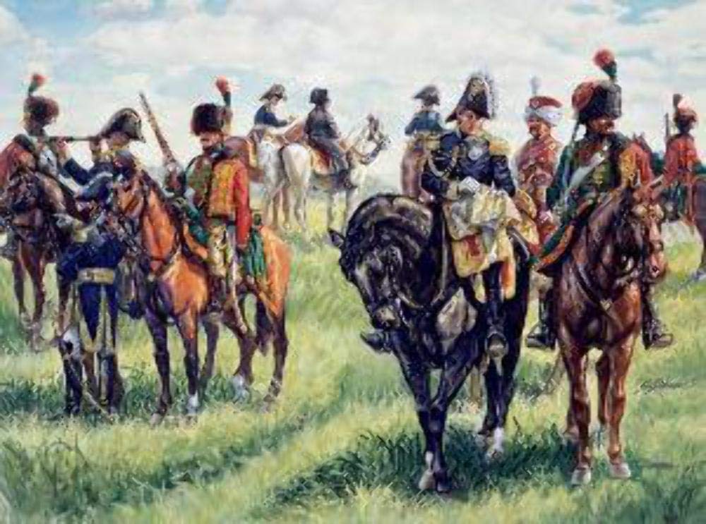 Italeri 6016S French Imperial General Staff (1815), Unpainted