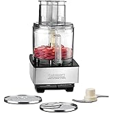 Cuisinart Food Processor 14-Cup Chopper for Mincing, Dicing, Shredding, Puree & Kneading Dough, Stainless Steel (DFP-14BCNYC)