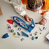 LEGO Marvel X-Men X-Jet Buildable Toy Plane 76281 with Wolverine Cyclops Rogue view 2