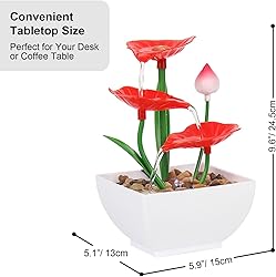 Small Indoor Relaxation Tabletop Fountain and