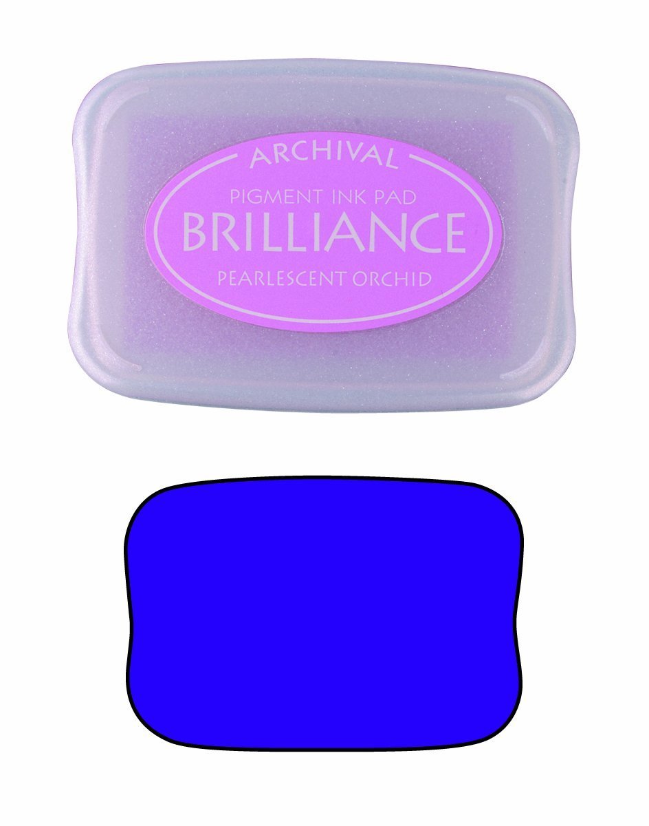 Tsukineko Brilliance Ink Pad, Victorian Violet,BIP17