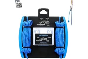 GENERIC Praisety The Ultimate Outdoor Rope Adjuster Tensions: Heavy Duty Tightener & Rollercam, No More Knots Adjustable Cord Lock for Camping, Hiking, Boating, Backpacking