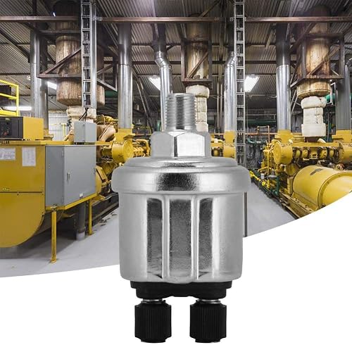 VDO Universal Oil Pressure Sensor Switch - 0-10 BAR Range, 1/8 NPT Thread, Aluminum Alloy, For Automotive & Industrial Use