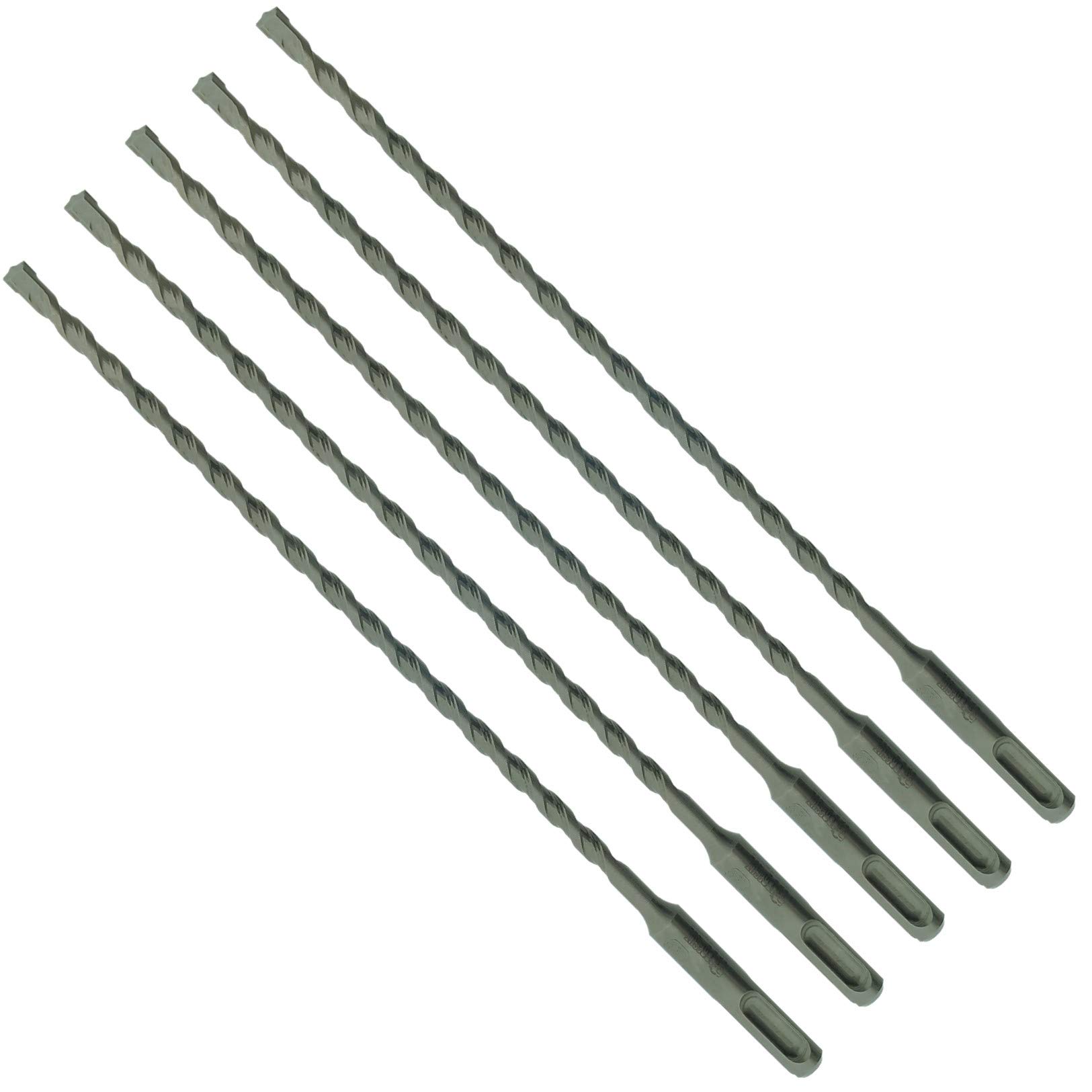 5 x SabreCut SDSC65_5 6.5mm x 260mm PGM Approved SDS Plus Drill Bits For Stone Concrete Brick