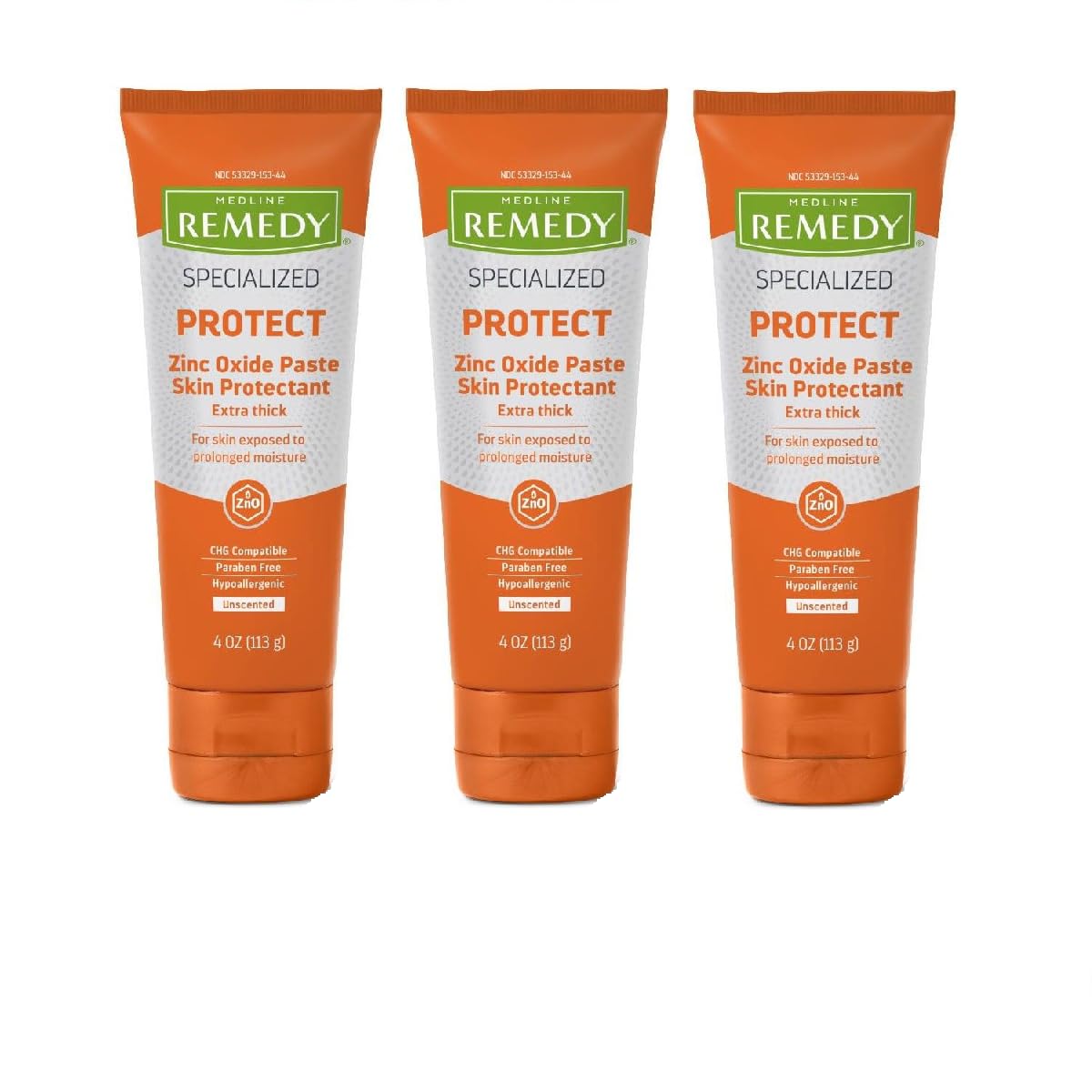 Remedy Specialized Extra Thick Zinc Oxide Paste, 4 oz. (3)