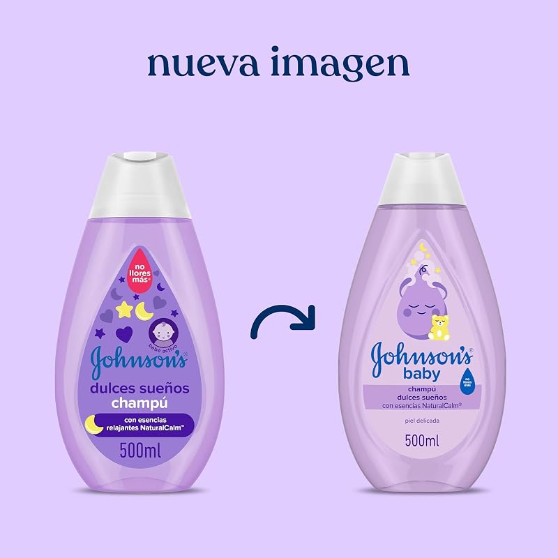 Champú Bebés Dulces Sueños para piel delicada 500 ml