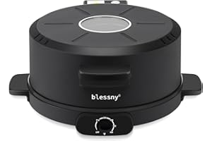 Arabic Bread Maker Machine, 12 Inch Electric Middle East Pita Making Oven for Home, 1800W with 110V US Plug and Temperature A