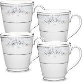 Noritake Sweet Leilani Set of 4 Mugs, 12 oz.