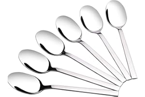 Doryh Stainless Steel Dinner Spoons, 7.75 Inches, Set of 12