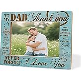 Wooden Photo Frame I Will Always Be Your Little Girl Heartfelt Gift For Father’s Day Birthday Christmas Special Dad Photo Frame Warm Table Decor To Home Office Unique Present For Dad 8X6 Inches