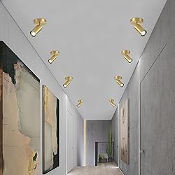 BOKT 1-Lights Modern LED Track Lighting Kit Brushed