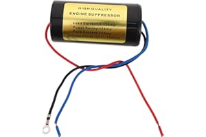 LRXIYODE Powerline Noise Filter for Car Audio System Copper Material and Metal Build, Seamless Integration