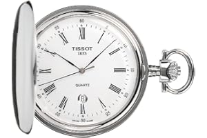 Tissot Unisex-Adult Savonnettes Quartz Stainless Steel Specialities Silver T83655313