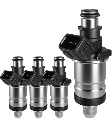 4 800cc Top Feed Injectors Low Impedance For CA18DE/T 200SX 4G63 EVO1-9