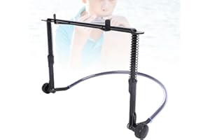POENVFPO Harmonica Neck Holder, Quick Angle Adjustment Holders Alloy Steel Harmonicas Stand Bracket for 10 & 24 Hole for Prac