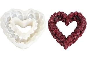 Realistic Raspberry Rings Silicone Molds for Cake Decoration Removal Feature Ideal for Mousses and Other Confections Raspberr