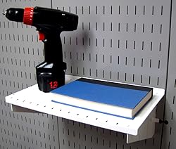 Wall Control Shelf 9in Deep Pegboard Shelf Assembly