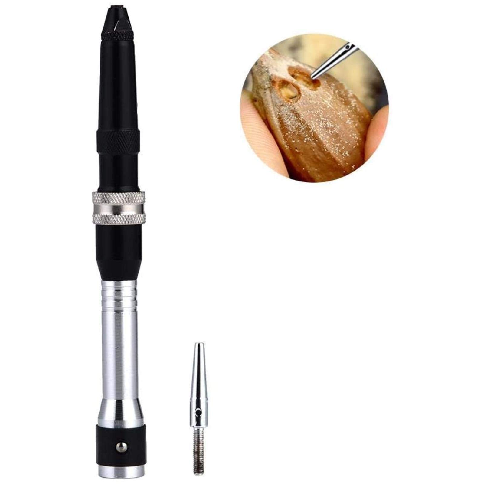 Hammer Handpiece Jewelers Engraving Hammer,Flex Shaft Shank, Metal Engraving hineJewelry Engraving Hammer Handle Handpiece for Jewelry Flex Shaft Hine