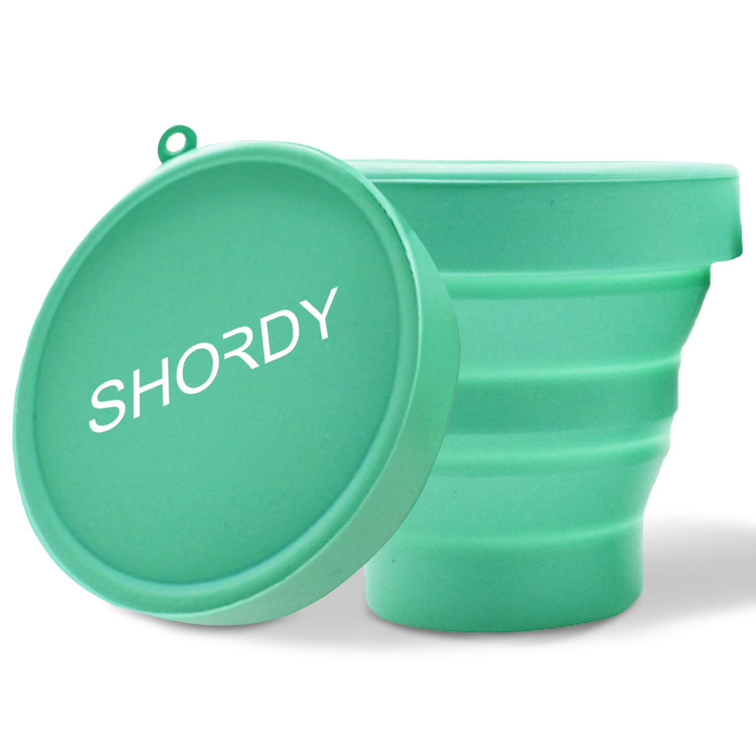 SHORDY Menstrual Case Holder for Sterilization, Collapsible Silicone Container - Boil, Sterilize & Store Your Period Cups, Microwave-Friendly & Foldable, Sustainable & Compact, Ideal for Travel