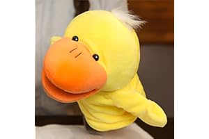 LOMTRATS Animal Hand Puppets for Kids with Movable Open Mouths, Perfect for Storytelling,Teaching,Preschool,Birthday Gifts