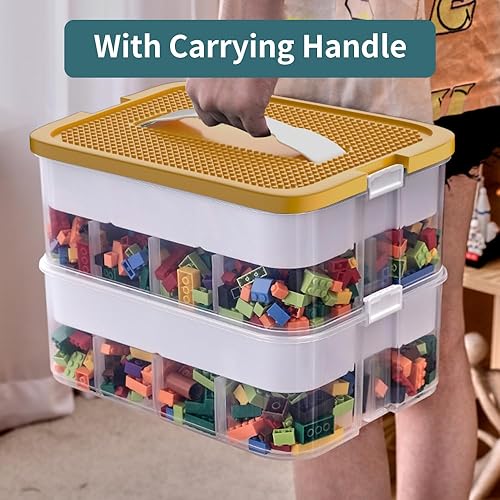 Amazon Lego Storage Bin With Wheels Storage Box Almacenaje Lego Amazon