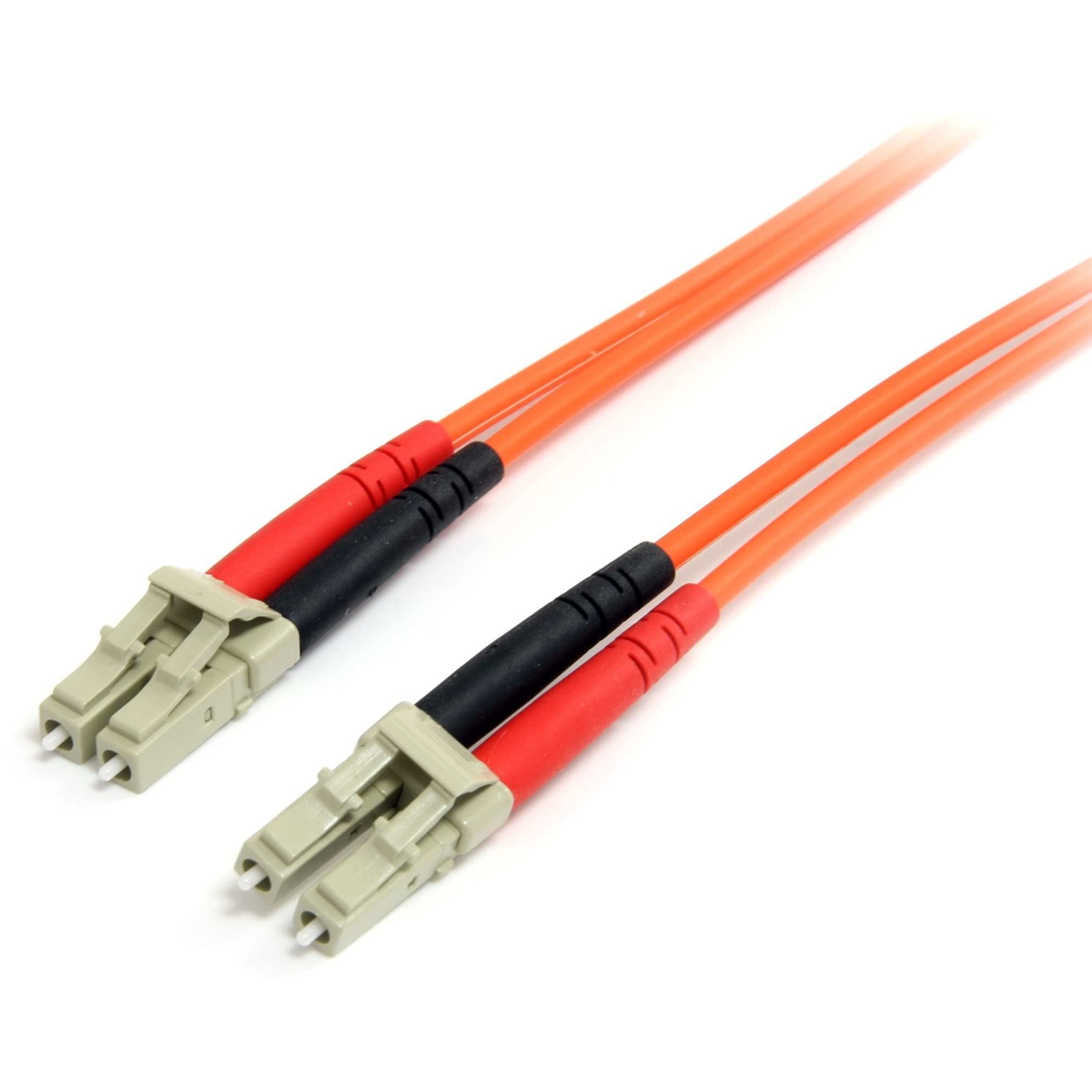 StarTech.com 1m Fiber Optic Cable - Multimode Duplex 62.5/125 - LSZH - LC/LC - OM1 - LC to LC Fiber Patch Cable (FIBLCLC1)