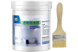 BIAOYUN Transparent Waterproof Adhesive 500g (1.1lb), Waterproof Insulating Sealant, Invisible Waterproof Glue, Waterproof Anti-Leakage Glue, Suitable for Kitchen, Bathroom
