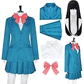 ETEBAS Kuronuma Sawako Cosplay Costume Kuronuma Sawako Uniform Dress Outfit Halloween